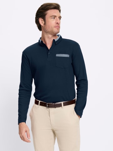 WITT WEIDEN Langarm-Shirt in dunkelblau