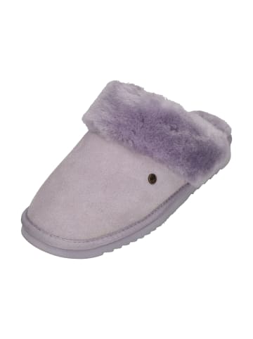 Warmbat Hausschuhe FLURRY SUEDE in lila
