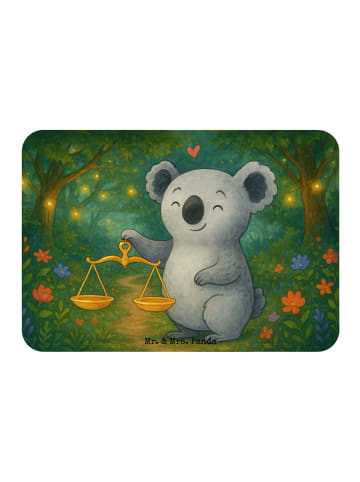 Mr. & Mrs. Panda Kühlschrankmagnet Waage Astrologie Design ohne ... in Weiß