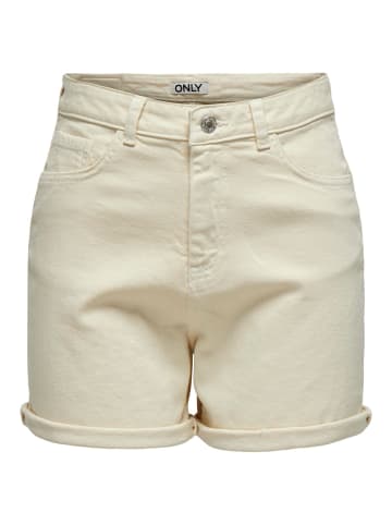 ONLY Jeans-Shorts in Ecru