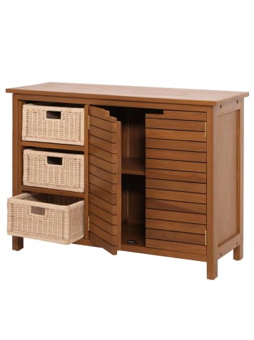 MCW Teak-Waschbeckenunterschrank M84