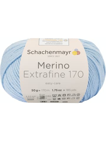 Schachenmayr since 1822 Handstrickgarne Merino Extrafine 170, 50g in Hellblau