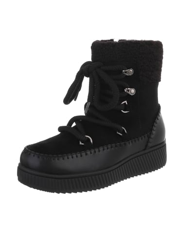 Ital-Design Stiefelette in Schwarz