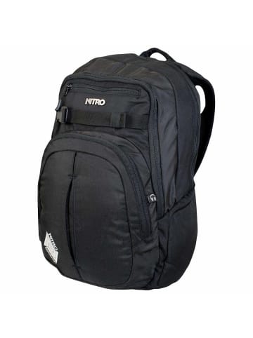 Nitro Chase - Laptoprucksack 17" 51 cm in true black