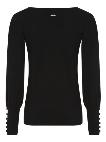 Laura Scott V-Ausschnitt-Pullover in schwarz