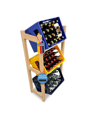 Mein-Regal Regal Thore Getränkeregal  in Natur