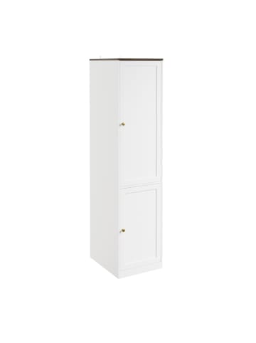 SoBuy Kleiderschrank in Reinweiß - (W) 55 x (H) 187 x (L) 45 cm