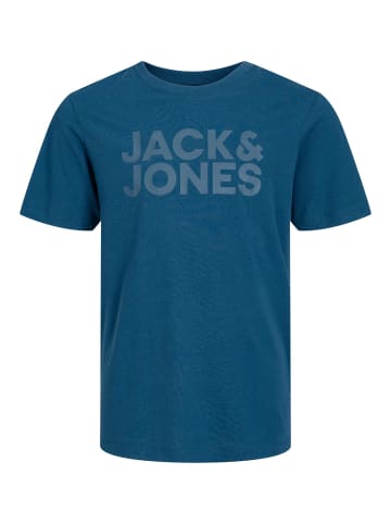 JACK & JONES Junior T-Shirt in ensign blue