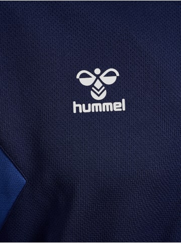 Hummel Sweatshirt Mit Kurzem Reißverschluss Hmlauthentic Half Zip Sweat in MARINE