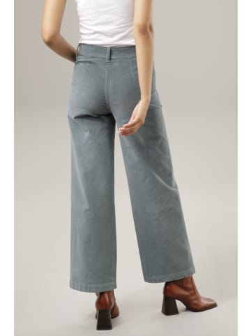 Aniston CASUAL Cordhose in petrol