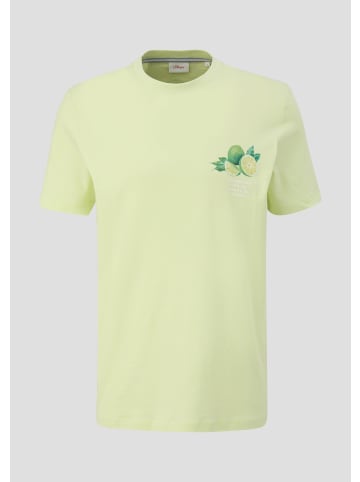 s.Oliver T-Shirt in 70D2_limettengrün