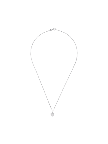 Amor Kette mit Anhänger Silber 925, rhodiniert in Silber