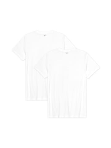 DANISH ENDURANCE T-shirt Crew in pure white