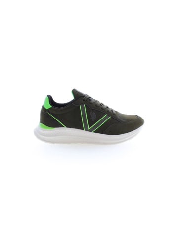U.S. Polo Assn. Grüne Polyester-Sneaker