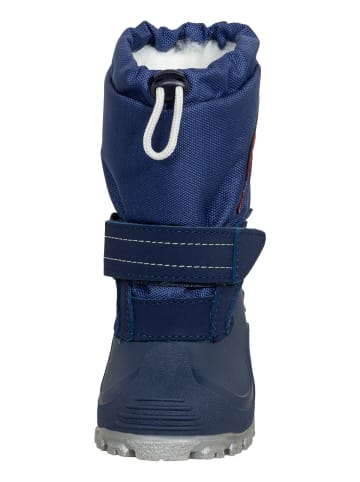 Spirale Kinder-Winterstiefel Morten gefüttert in blau