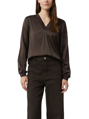 comma Blusenshirt in schoko