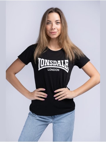 Lonsdale T-Shirt "Cartmel" in Schwarz