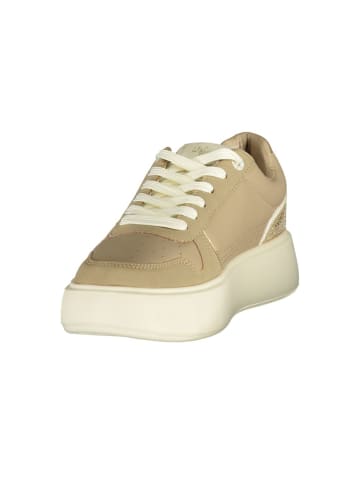 U.S. Polo Assn. Beige Damen Sneaker aus Polyurethan