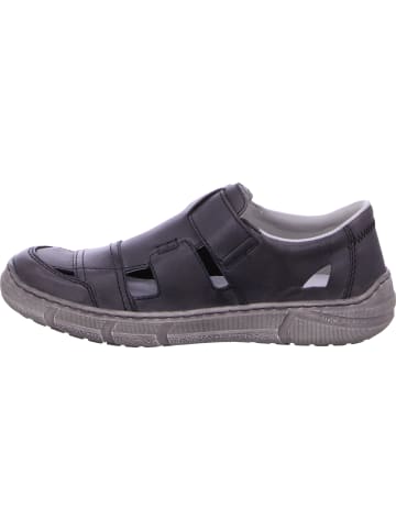rieker Slipper Gelocht in grau