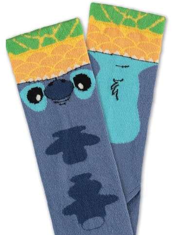 Disney Socke "Lilo & Stitch - Pineapple Stitch Socks ( 1Pack)" in Blau