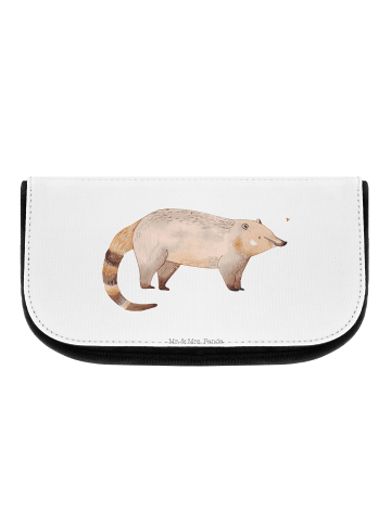 Mr. & Mrs. Panda Toilettentasche Nasenbär ohne Spruch in Weiß