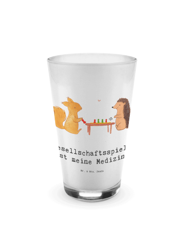 Mr. & Mrs. Panda Longdrinkglas Eichhörnchen Gesellschaftsspiele ... in Transparent