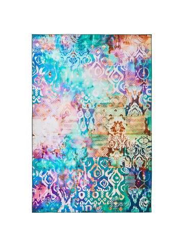 Beliani Kurzflor ISVANTA in Bunt/Rosa/Blau - (W) 200 x (L) 300 cm