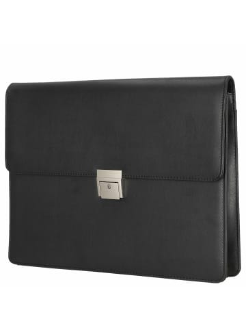 D&N Easy Business - Konferenzmappe 37 cm PU (schwarz) in schwarz