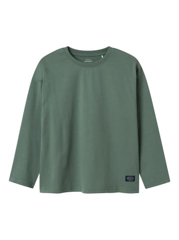 name it Weiches Langarmshirt mit Baumwolle in Grün