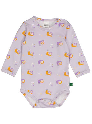 Fred´s World by GREEN COTTON Langarmbody in Lavender/lavender/Tangerine