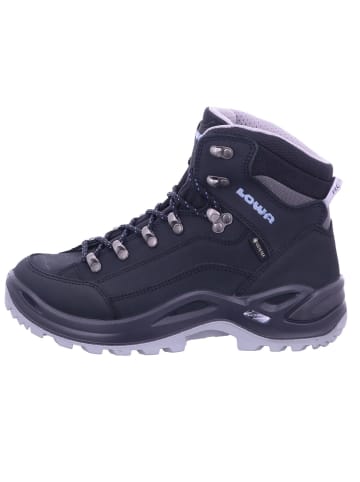 LOWA Outdoorschuh RENEGADE GTX MID Ws in schwarz/eisblau