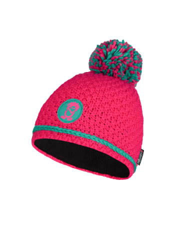 Trollkids Bommelmütze Hemsedal in pink