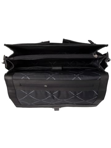 The Chesterfield Brand Stuttgart Aktentasche Leder 38 cm Laptopfach black