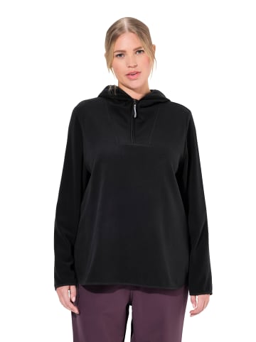 Ulla Popken Sweatshirt in schwarz