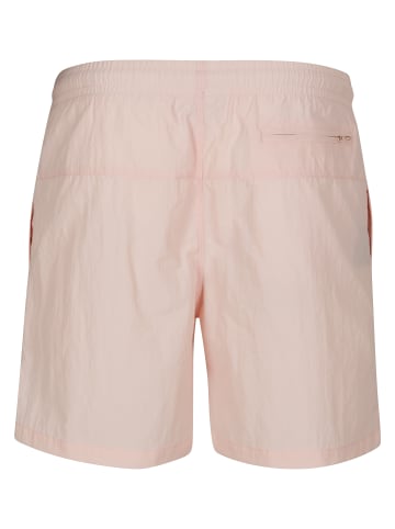 Urban Classics Urban Classics Herren Block Swim Shorts in pink