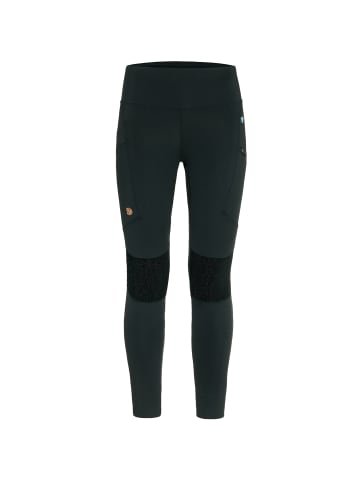 FJÄLLRÄVEN Wanderhose Abisko Trekking Tight HD in Schwarz