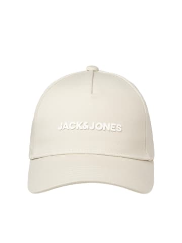 Jack & Jones Baseball Cap in Moonbeam