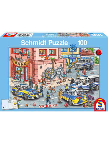 Schmidt Spiele Polizeieinsatz | Kinderpuzzle Standard 100 Teile