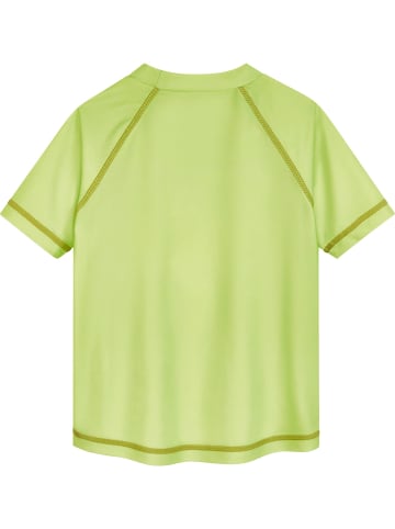 Playshoes UV-Schutz Bade-Shirt 1/2-Arm Wave in grün