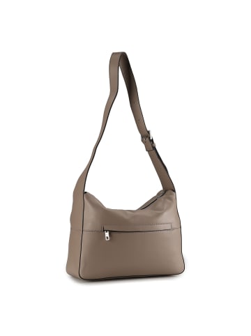 Liebeskind Berlin Sky II Schultertasche Leder 31 cm neutral grey