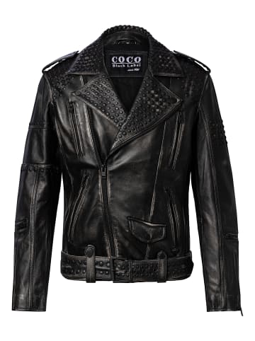 CBL Herren Lederjacke TP Men in schwarz