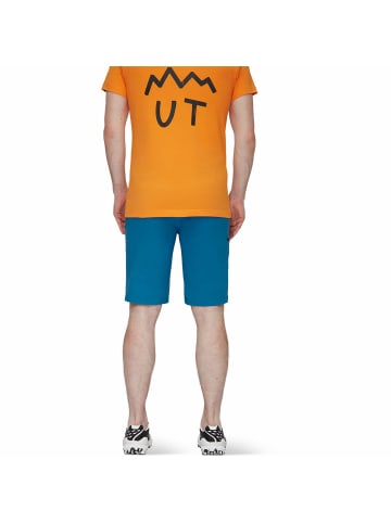 Mammut Shorts Runbold in Azurblau