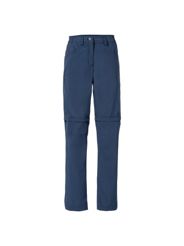Vaude WOMENS FARLEY ZO PANTS V in Marine