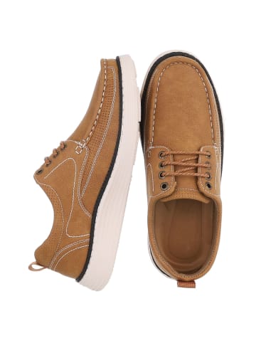 Ital-Design Halbschuh in Camel
