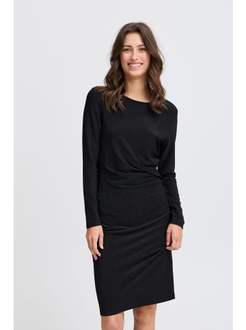b. young BYTACHA PLEAT DRESS - JERSEY Slim fit in Black Mix