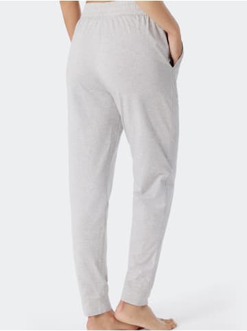 Schiesser Pyjamahose Mix & Relax lang in grau-mel.