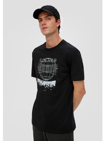 s.Oliver T-Shirt in 99D1_schwarz