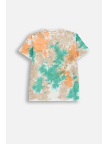 Coccodrillo Baumwoll-T-Shirt mit kurzen Ärmeln in bunt