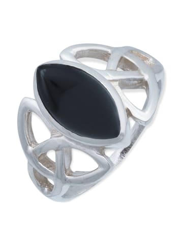 mantraroma 925er Silber - Ringe mit Onyx