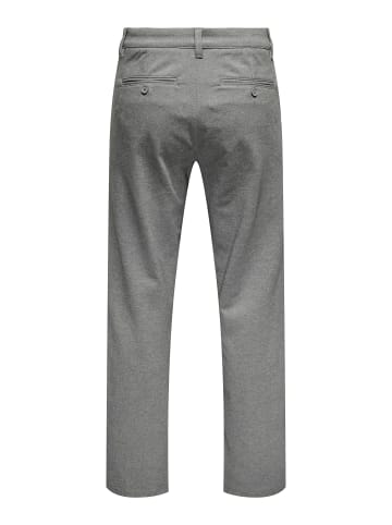 ONLY & SONS Chino Hose in Medium Grey Melange 1
